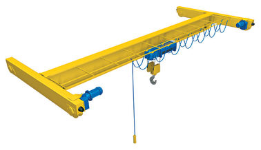 16 tons 18 meters Single Girder Overhead Crane 220V European Type