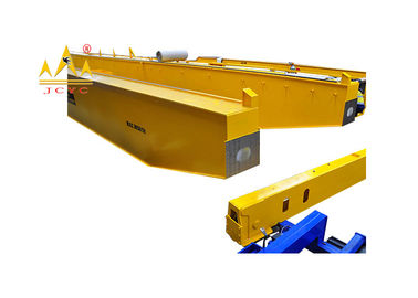 European Type Yellow Overhead Bridge Crane Double Girder Optimized Design 5t To 80t