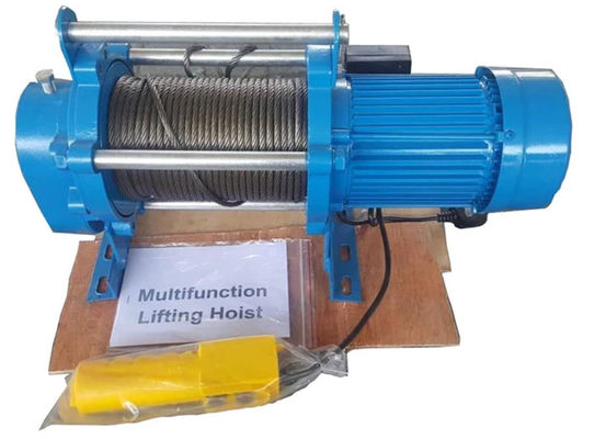 500kg 1t 2t Small Construction Electric Wire Rope Winch