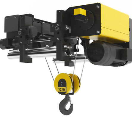 Single Girder Electric Wire Rope Hoist with Double Speed Compact Structure and Low Headroom Design