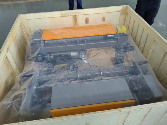 12.5 Ton European Single Girder Wire Rope Hoist for Power Plant Workshop Lifting