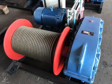 Durable Electric Lifting Winch 175 - 1100 Mm Drum Diameter For Construction