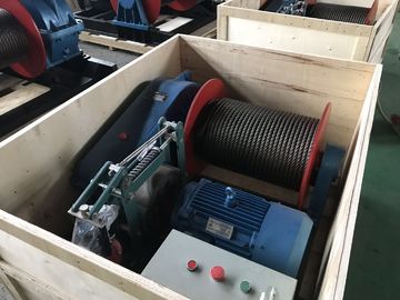 Durable Electric Lifting Winch 175 - 1100 Mm Drum Diameter For Construction