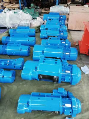 Electric Wire Rope Hoist CD MD with 8 M/min Single Speed and 0.8/8 M/min Double Speed for 1t-100t Capacity
