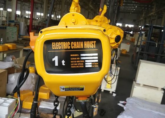 1 Ton 2 Ton 5 Ton Low Headroom Electric Chain Hoist For Warehouse