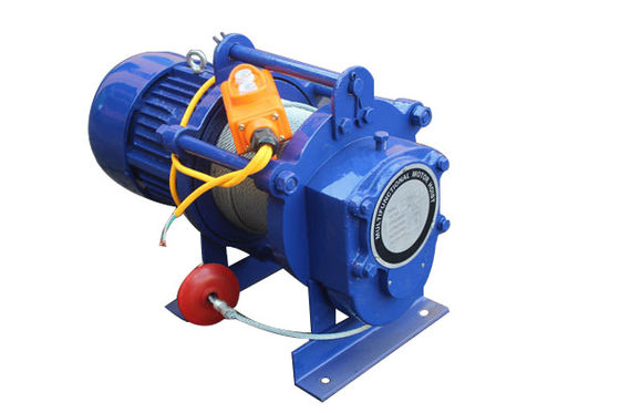 2000kg KCD Electric Wire Rope Winch Hoist For Construction