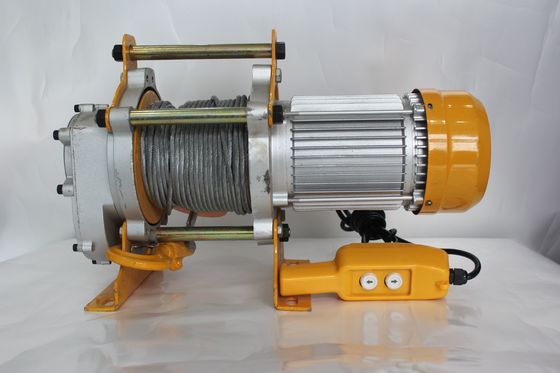 2000kg KCD Electric Wire Rope Winch Hoist For Construction