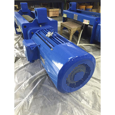 2/1 Reeving 8000kg Electric Wire Rope Hoist Trolley Type