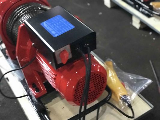 200Kg Lifting 3 Phase Electric Wire Rope Winch 220v