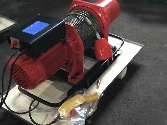 200Kg Lifting 3 Phase Electric Wire Rope Winch 220v