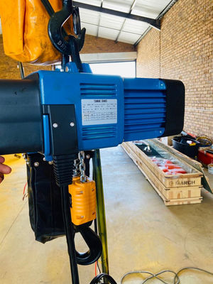 Remote Control Pull Lift Electrical Lifting 0.25 0.5 1 3 5 Ton Electric Chain Block Hoist