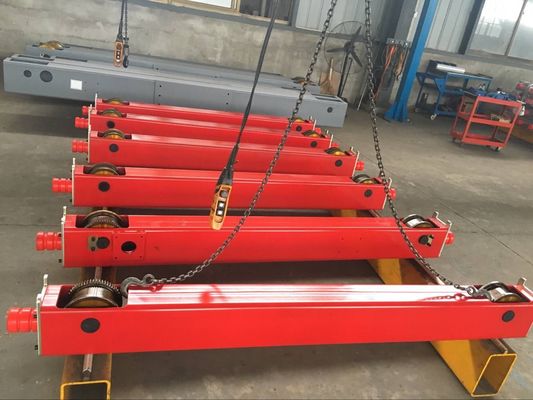 European Style Single Girder Top Running End Carriage Of Crane
