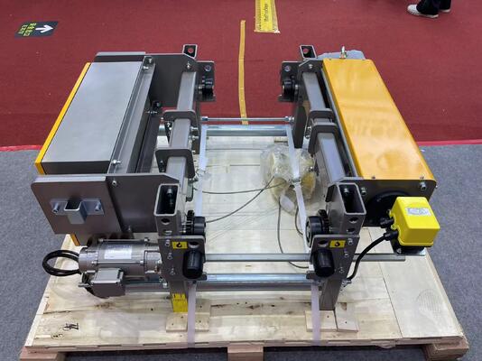 Европейская модель электрической канатной тали с низким зенитным габаритом, оптимизированной конструкцией и производительностью для тяжелых условий эксплуатации