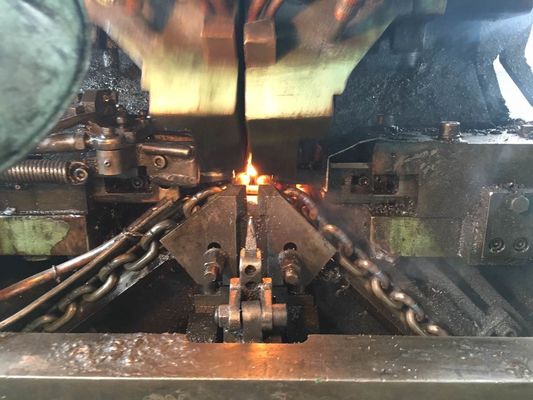 Выкованная высокопрочная гальванизированная цепь Г80 ФЭК стальная поднимаясь